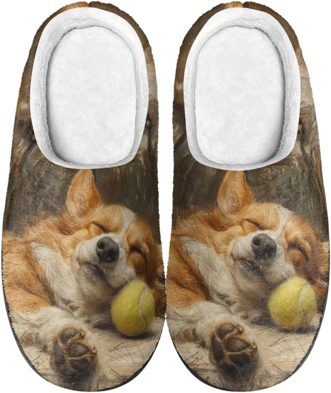 Semiouray Autumn Halloween Унисекс-взрослые тапочки с подошвой EVA и туфли Tie-Dye House Тапочки для дома и на улице для дома и на улице, Cute Corgi Dog
Semiouray Autumn Halloween Унисекс-взрослые тапочки с подошвой EVA и туфли Tie-Dye House Тапочки для дома и на улице для дома и на улице, Cute Corgi Dog