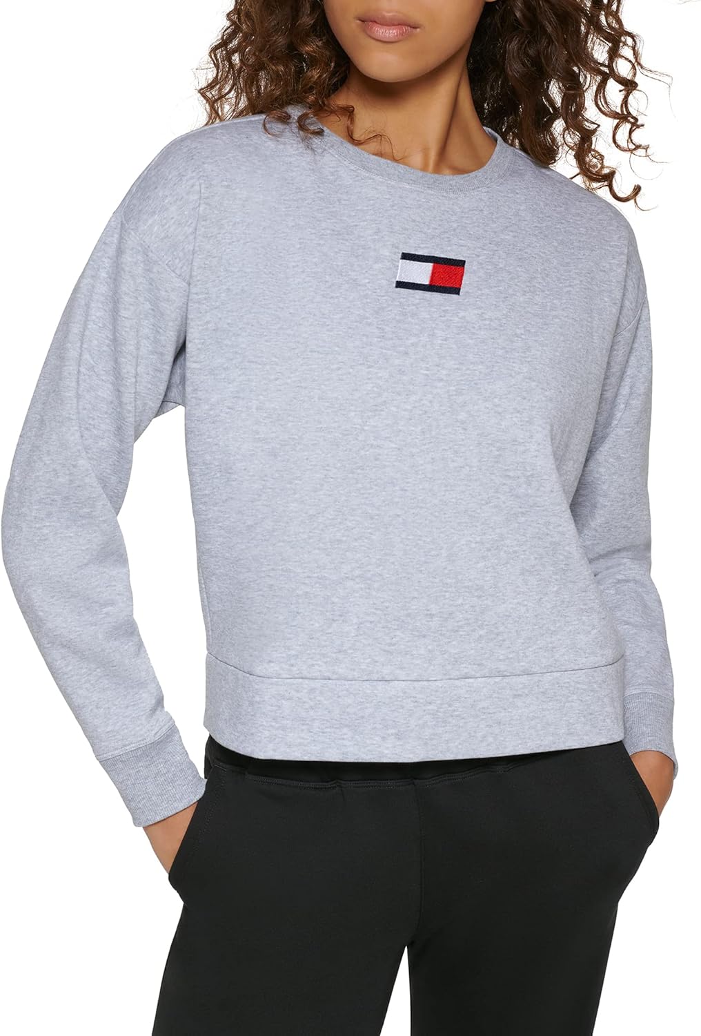 Женский пуловер с логотипом Tommy Hilfiger, Pearl Grey Heather
Женский пуловер с логотипом Tommy Hilfiger, Pearl Grey Heather