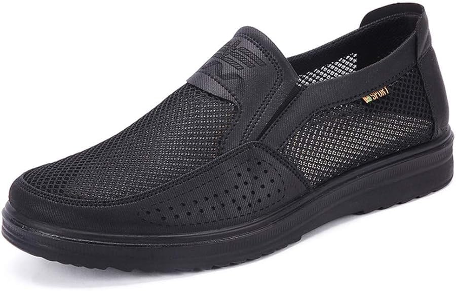 Мужские дышащие сетчатые лоферы для прогулок, летние повседневные легкие кроссовки без шнурков, уличная обувь для вождения и путешествий, стильная обувь Asifn, черный
Мужские дышащие сетчатые лоферы для прогулок, летние повседневные легкие кроссовки без шнурков, уличная обувь для вождения и путешествий, стильная обувь Asifn, черный