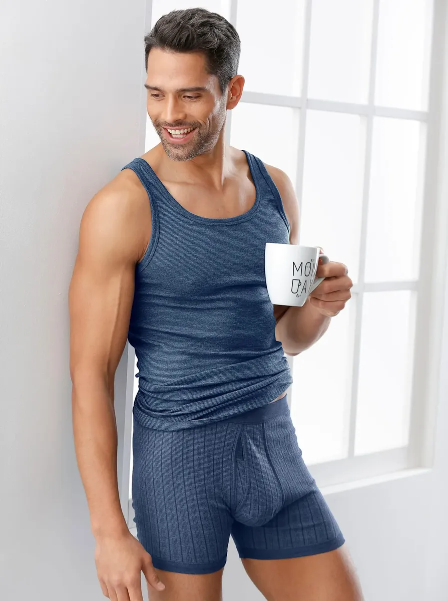 Майка (2 шт.) Wäschepur, цвет Marine-Geringelt
Майка (2 шт.) Wäschepur, цвет Marine-Geringelt