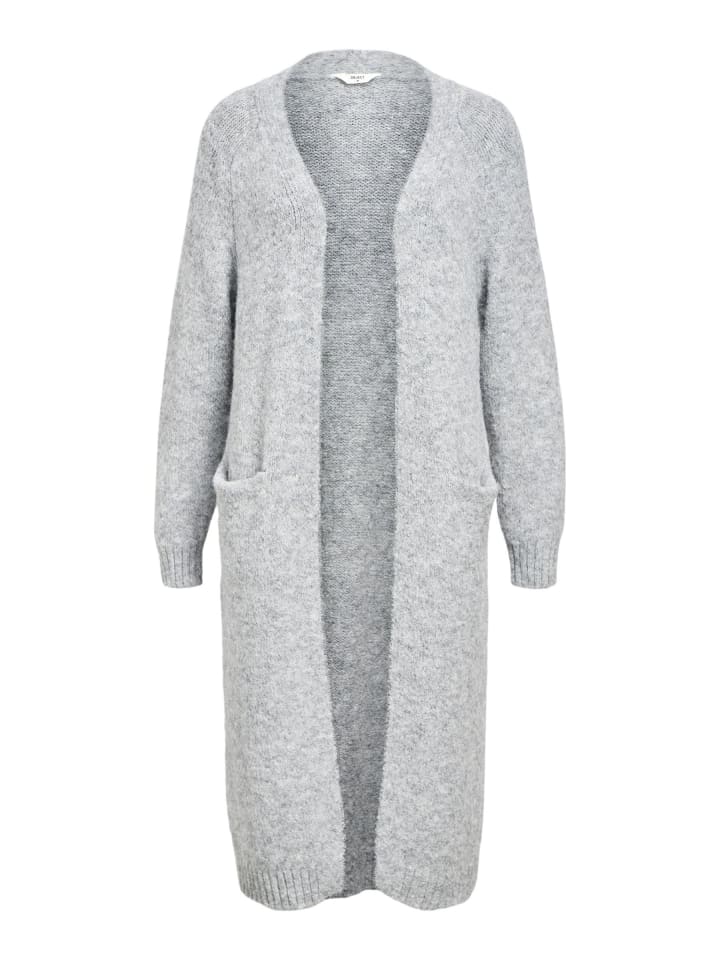 Кардиган цвета средний серый меланж Object
Кардиган цвета средний серый меланж Object