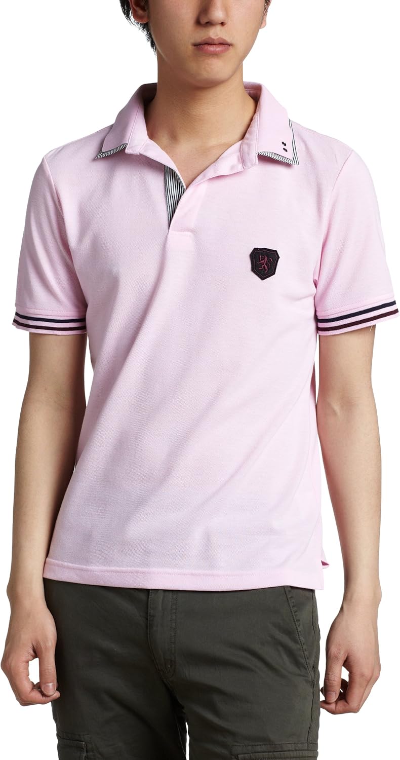 Рубашка-поло с полосатым воротником из пике 1550001 Pincponc, розовый
Рубашка-поло с полосатым воротником из пике 1550001 Pincponc, розовый