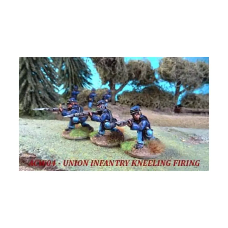 Пехота с колена Стрельба, American Civil War - Union Army (28mm)
Пехота с колена Стрельба, American Civil War - Union Army (28mm)