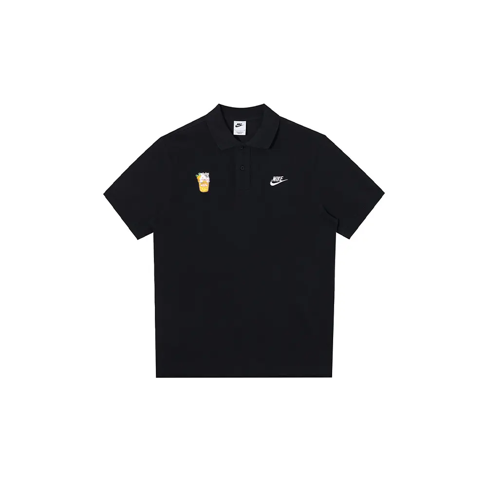Рубашка поло мужская черная Nike, черный 
Рубашка поло мужская черная Nike, черный
