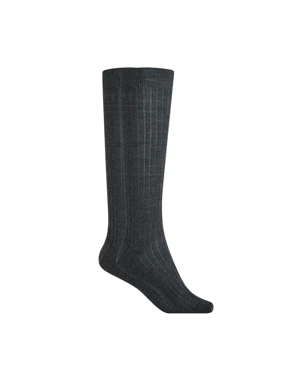 Женские высокие носки из 100% ребристой шерсти Сделано в Испании Punto Blanco, серый
Женские высокие носки из 100% ребристой шерсти Сделано в Испании Punto Blanco, серый