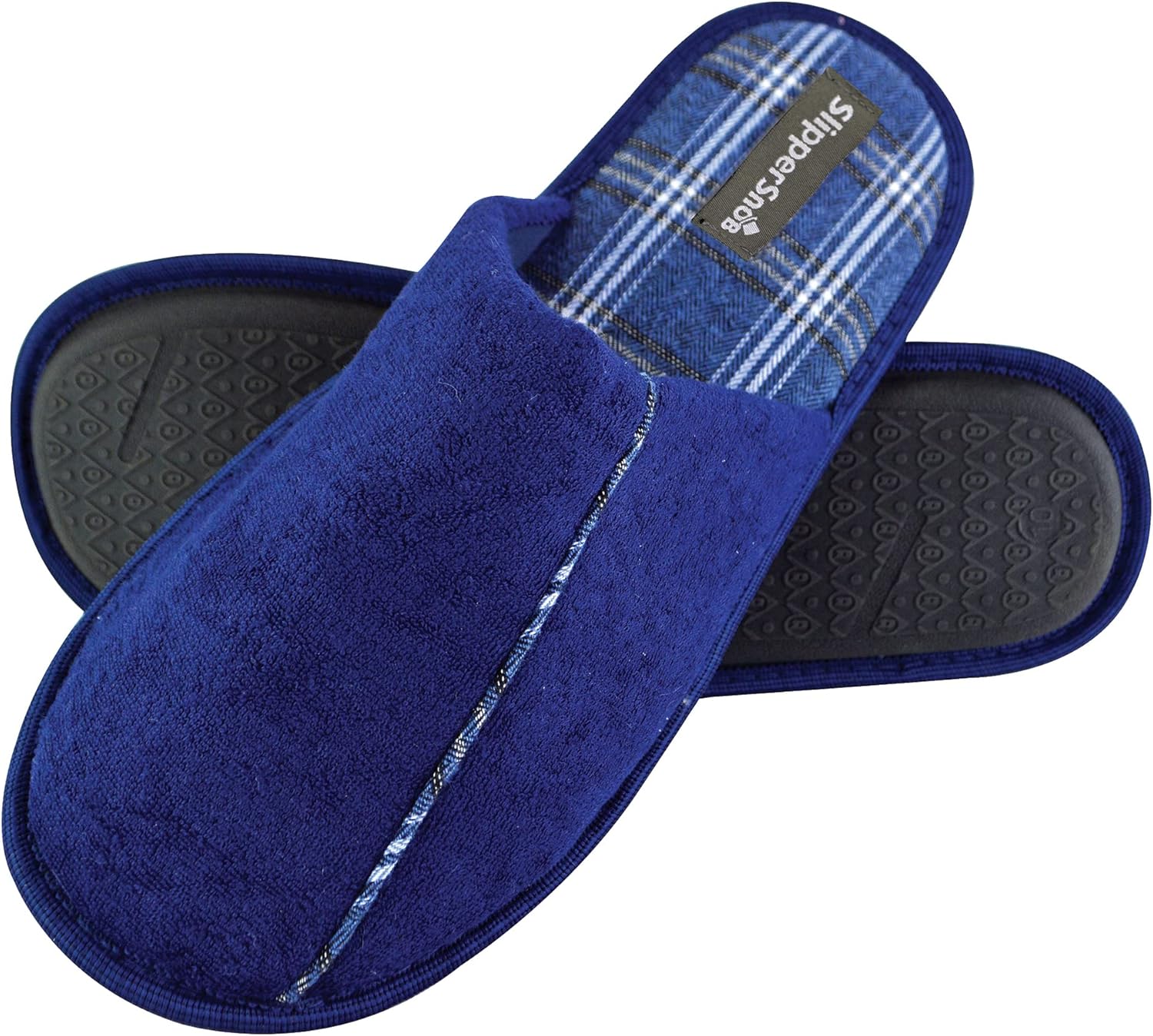 Домашние тапочки Slipper Snob - мужские, без шнурков, С эффектом памяти, Поддержка свода стопы, синий
Домашние тапочки Slipper Snob - мужские, без шнурков, С эффектом памяти, Поддержка свода стопы, синий