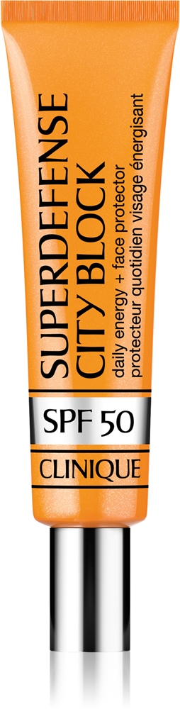 Superdefense City Block SPF 50 ежедневный энергетический уход + защита для лица, тонизирующий защитный флюид SPF 50 Clinique, 40 мл
Superdefense City Block SPF 50 ежедневный энергетический уход + защита для лица, тонизирующий защитный флюид SPF 50 Clinique, 40 мл