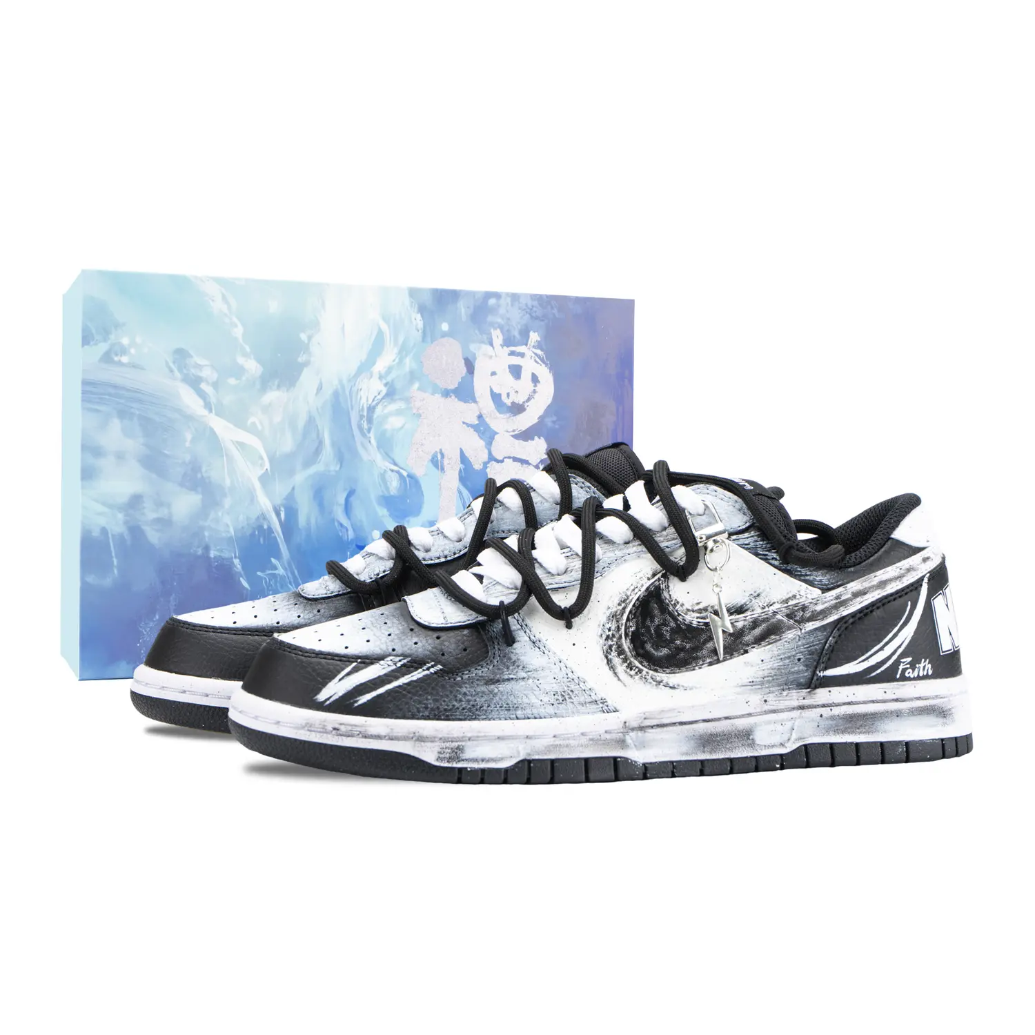 Nike Мужские скейтерские кроссовки Big Ink Edge низкие черно-белые, устойчивые к истиранию, дышащие
Nike Мужские скейтерские кроссовки Big Ink Edge низкие черно-белые, устойчивые к истиранию, дышащие