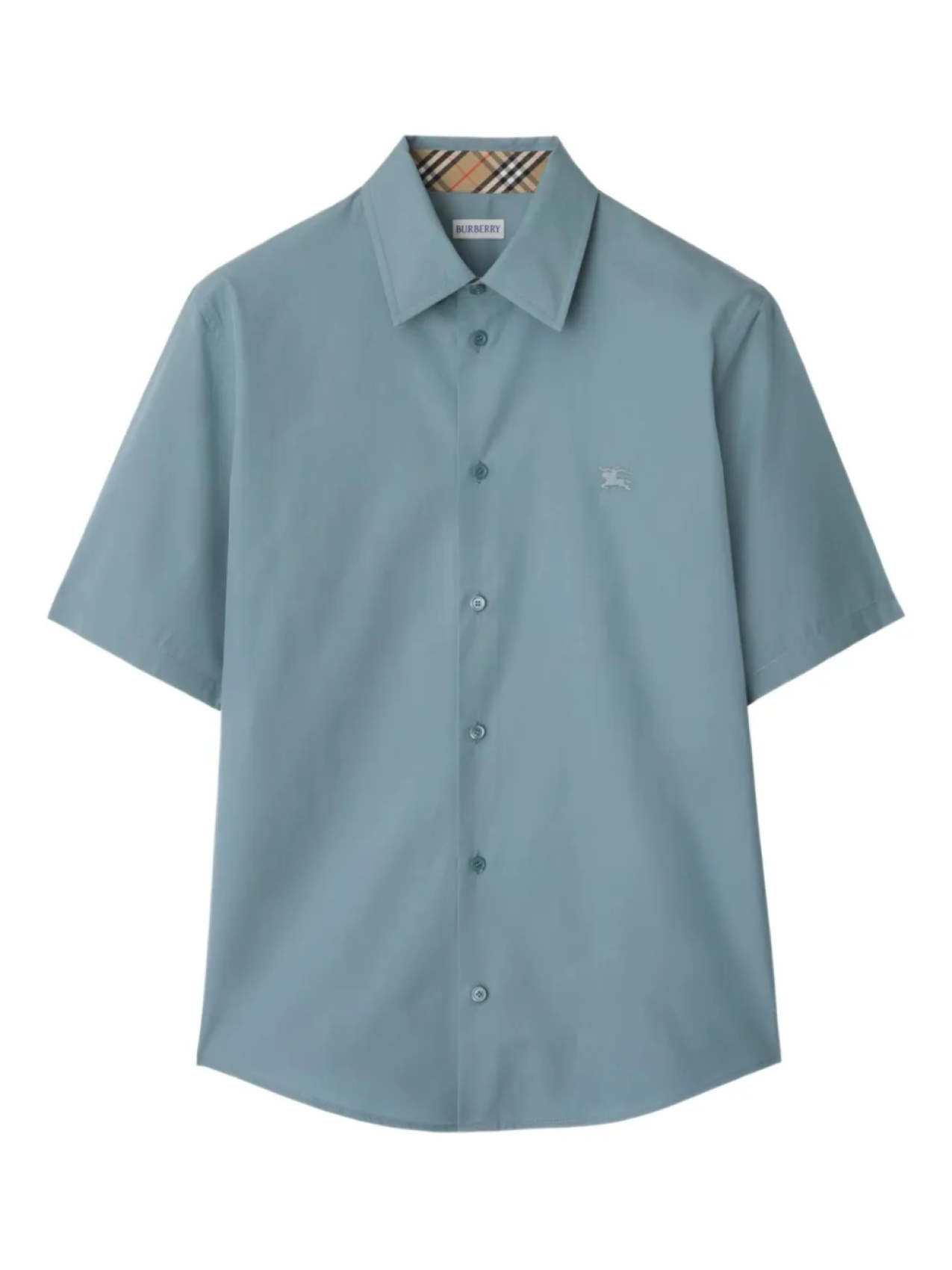 Burberry поплиновая рубашка, синий
Burberry поплиновая рубашка, синий