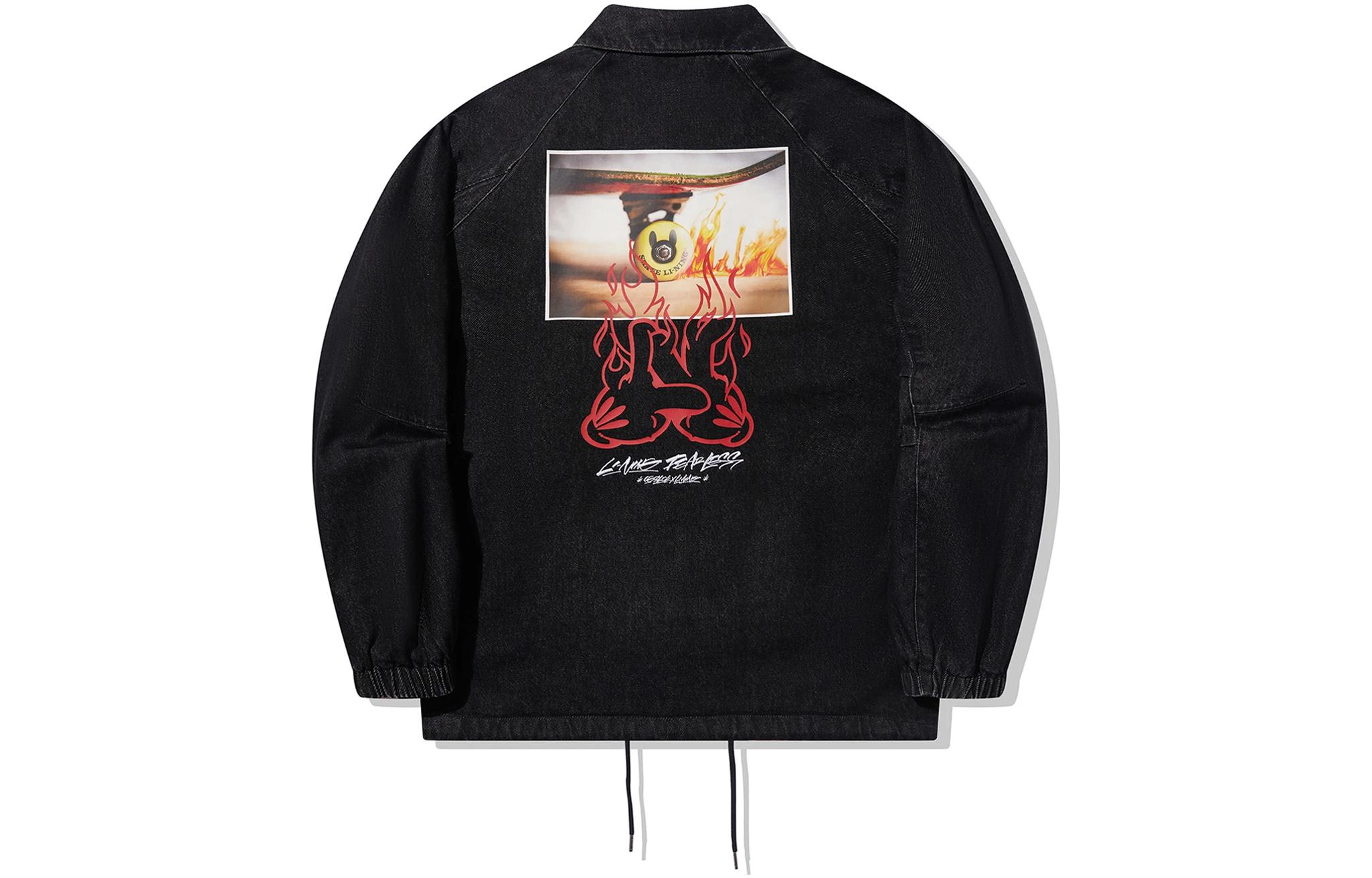 LiNing Черная джинсовая куртка, Black Denim
LiNing Черная джинсовая куртка, Black Denim