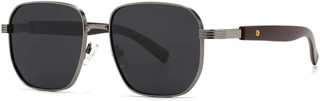 Солнцезащитные очки с защитой UV400 | Металлические петли, круглая оправа, линзы конфетного цвета | Для женщин и мужчин, для занятий спортом на открытом воздухе и вождения DSVIGF, Gray
Солнцезащитные очки с защитой UV400 | Металлические петли, круглая оправа, линзы конфетного цвета | Для женщин и мужчин, для занятий спортом на открытом воздухе и вождения DSVIGF, Gray