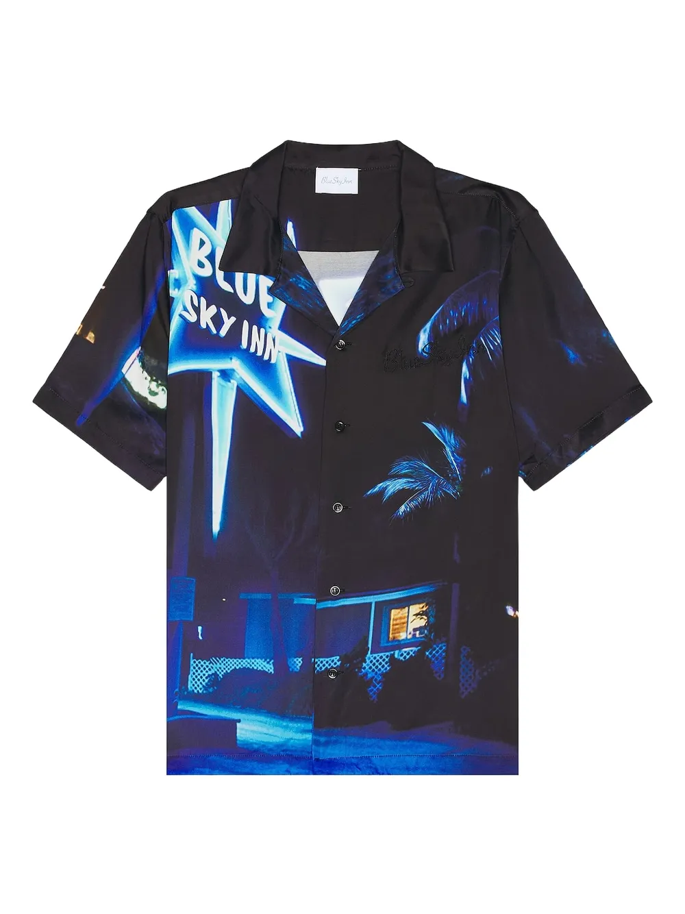 Рубашка с короткими рукавами и принтом BLUE SKY INN, черный
Рубашка с короткими рукавами и принтом BLUE SKY INN, черный