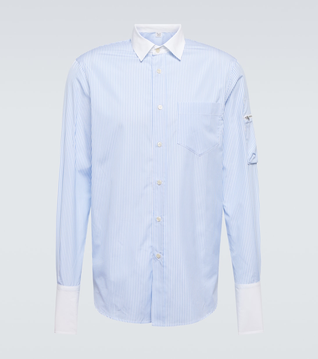 Рубашка из хлопкового поплина в полоску Winnie New York, светло-синий
Рубашка из хлопкового поплина в полоску Winnie New York, светло-синий