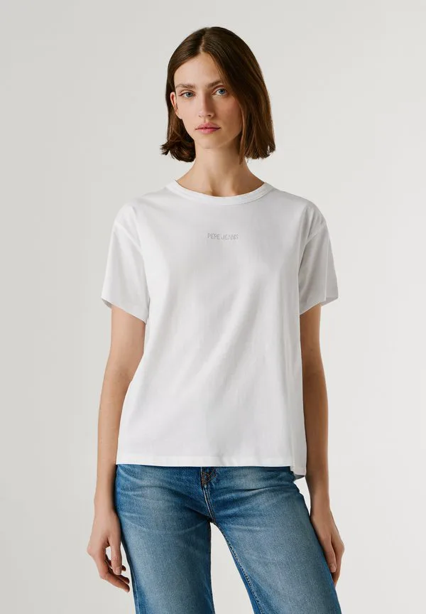 Простая футболка мии Pepe Jeans, White, Белый, Простая футболка мии Pepe Jeans, White
Простая футболка мии Pepe Jeans, White, Белый, Простая футболка мии Pepe Jeans, White
