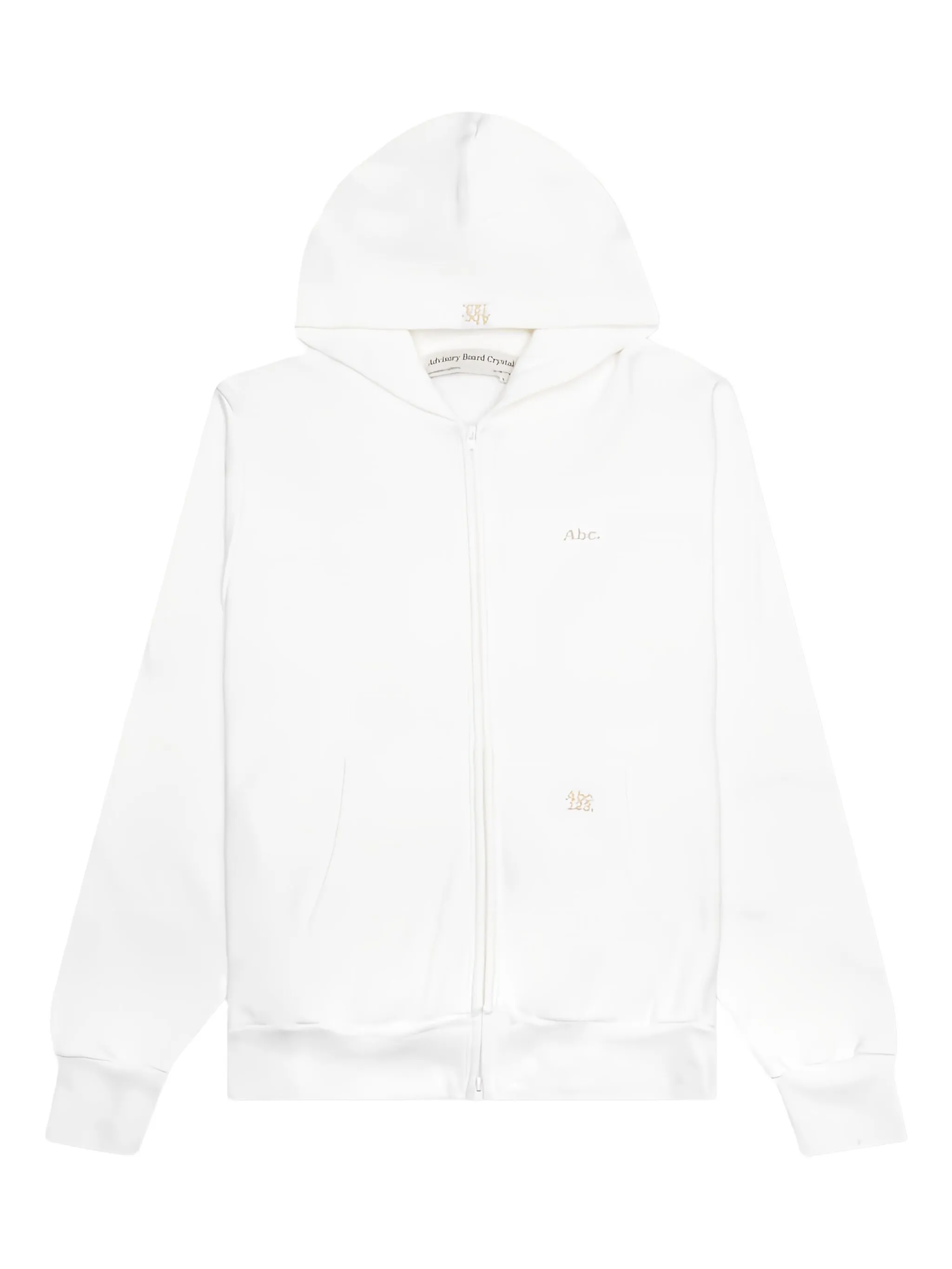 Худи на молнии с логотипом Advisory Board Crystals, белый
Худи на молнии с логотипом Advisory Board Crystals, белый