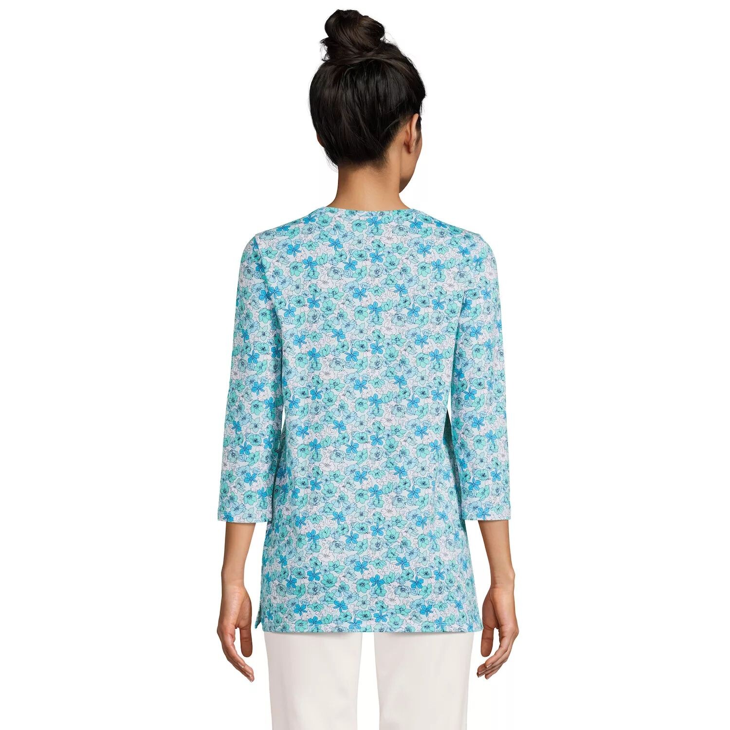 Женская хлопковая туника с круглым вырезом Lands End Supima Lands' End
Женская хлопковая туника с круглым вырезом Lands End Supima Lands' End