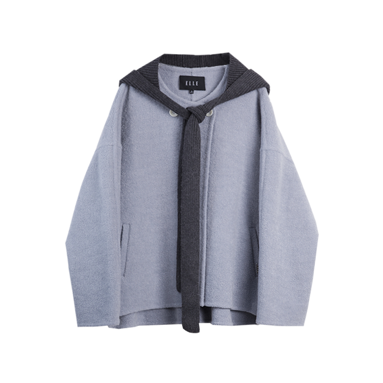 ELLE Куртка женская Blue Hooded Thickened Straight Fit
ELLE Куртка женская Blue Hooded Thickened Straight Fit