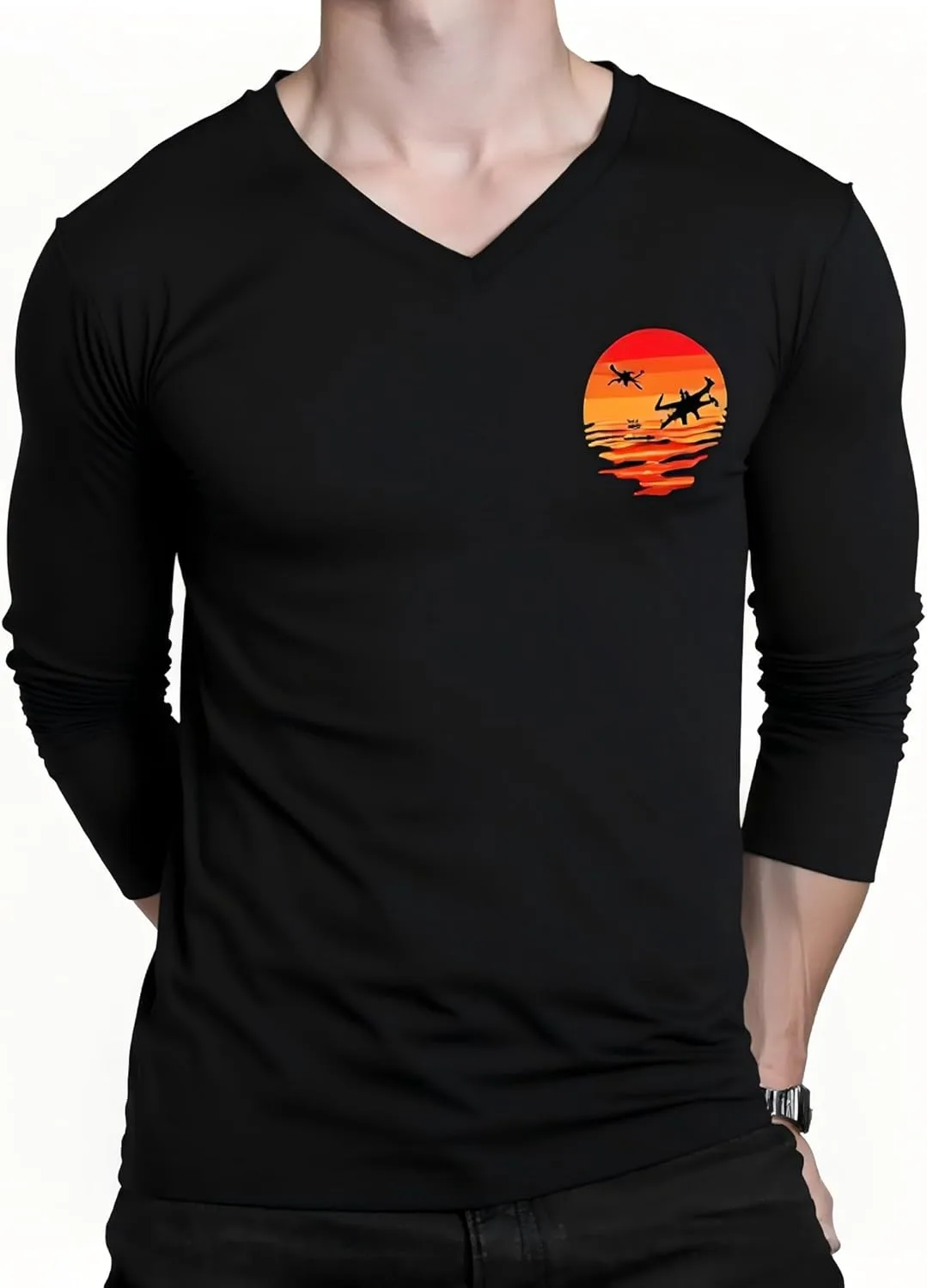 Футболка Unisex с принтом, Long Sleeve, Casual CJQCJQ
Футболка Unisex с принтом, Long Sleeve, Casual CJQCJQ