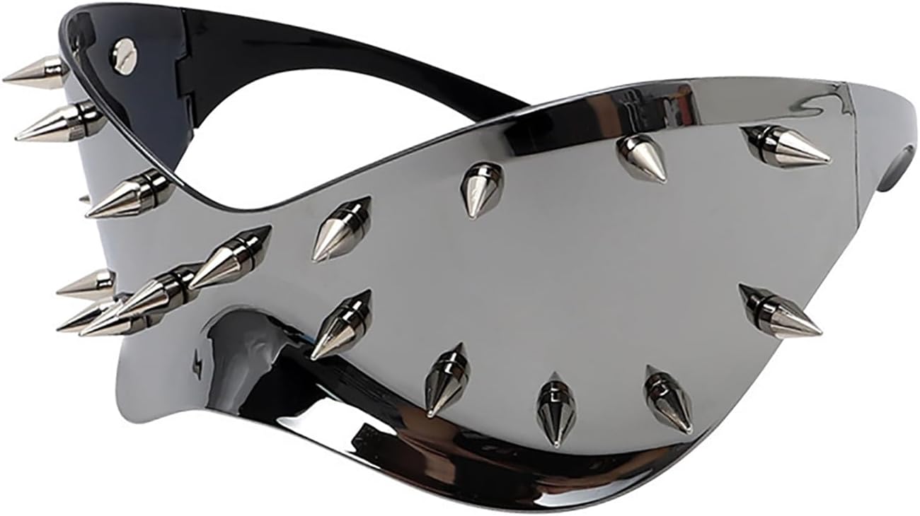 Laureles Ретро большие заклепки Солнцезащитные очки Y2K для мужчин, панк, футуристические очки для женщин, для путешествий и активного отдыха, защита от УФ-излучения UV400 L17, C2
Laureles Ретро большие заклепки Солнцезащитные очки Y2K для мужчин, панк, футуристические очки для женщин, для путешествий и активного отдыха, защита от УФ-излучения UV400 L17, C2