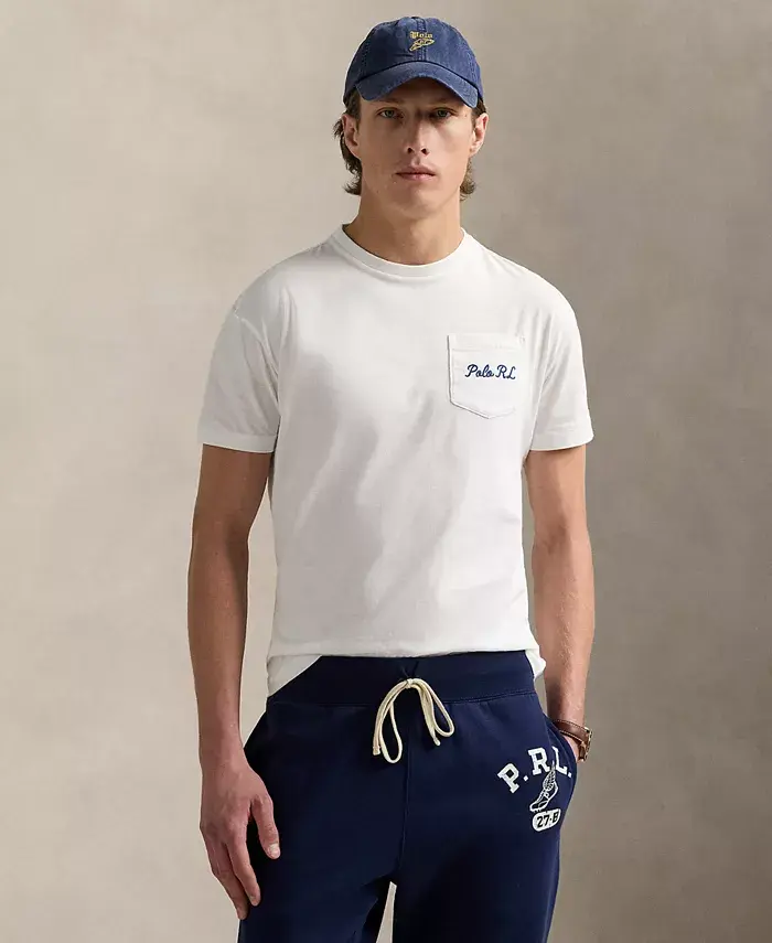 Мужская классическая футболка Polo Bear Polo Ralph Lauren, белый
Мужская классическая футболка Polo Bear Polo Ralph Lauren, белый