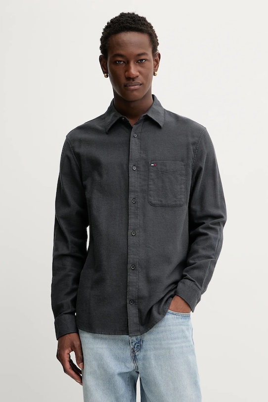Хлопковая рубашка Tommy Jeans, серый
Хлопковая рубашка Tommy Jeans, серый