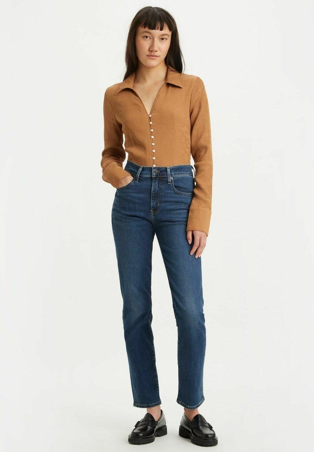 Джинсы облегающего кроя темно-синего цвета цвета индиго Levi's
Джинсы облегающего кроя темно-синего цвета цвета индиго Levi's