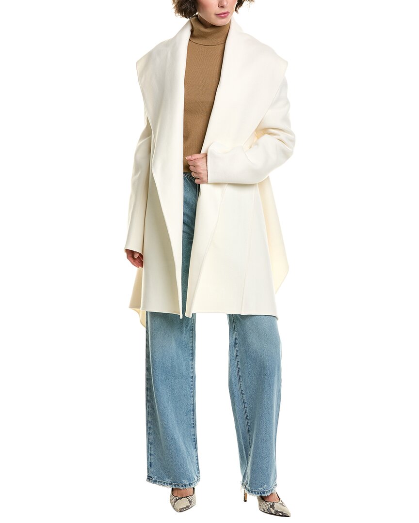 Michael Kors Collection Двусторонняя шаль Жакет из шерсти, белый
Michael Kors Collection Двусторонняя шаль Жакет из шерсти, белый