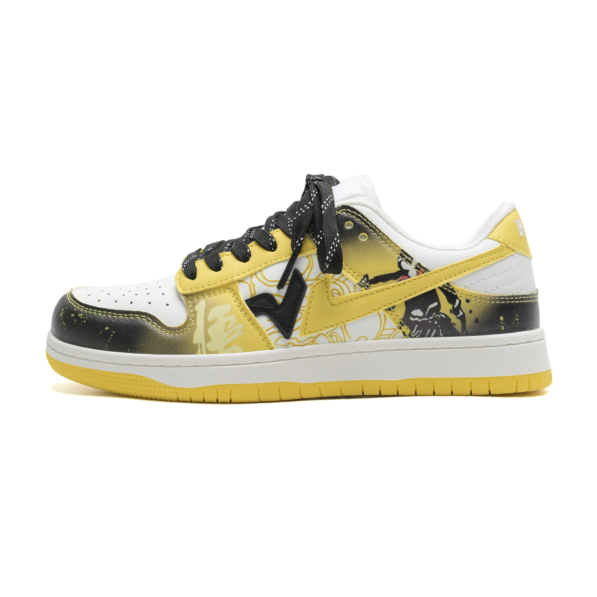 7 SEVFUN Скользоустойчивые унисекс скейтерские кросcовки Wukong сине-желто-черные без подкладки, цвет Yellow Black (Unlined Shoes)
7 SEVFUN Скользоустойчивые унисекс скейтерские кросcовки Wukong сине-желто-черные без подкладки, цвет Yellow Black (Unlined Shoes)