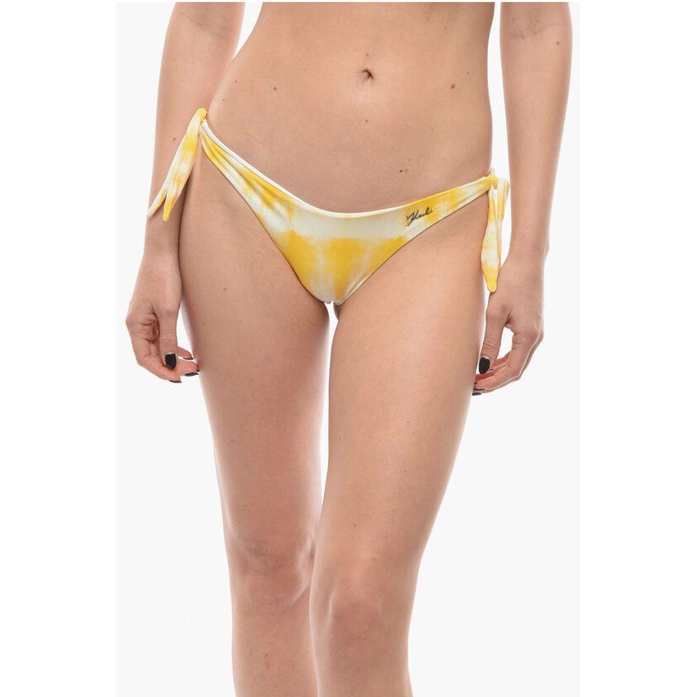 Бикини с эффектом тай-дай и завязанными шнурками Karl Lagerfeld, Yellow
Бикини с эффектом тай-дай и завязанными шнурками Karl Lagerfeld, Yellow