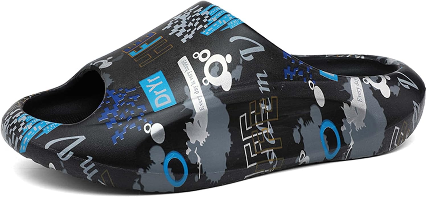 Мужские летние сланцы пляжная обувь сандалии с мягкой толстой подошвой из ЭВА, противоскользящие, износостойкие, повседневные шлепанцы модные и удобные Generic, черный
Мужские летние сланцы пляжная обувь сандалии с мягкой толстой подошвой из ЭВА, противоскользящие, износостойкие, повседневные шлепанцы модные и удобные Generic, черный