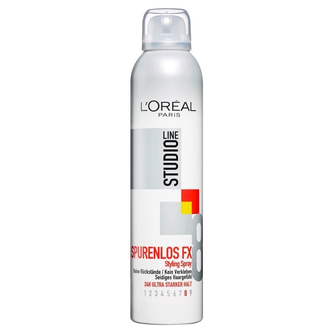 Лак для волос studioline spurenlos fx styling spray Loreal Paris, объем 250 мл
Лак для волос studioline spurenlos fx styling spray Loreal Paris, объем 250 мл