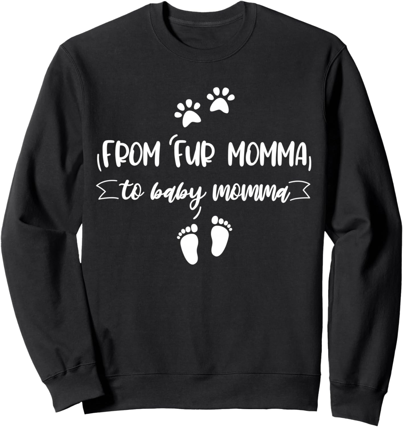 Толстовка Fur Mom to Baby Mom, черная, размер S From Fur Momma To Baby Momma
Толстовка Fur Mom to Baby Mom, черная, размер S From Fur Momma To Baby Momma