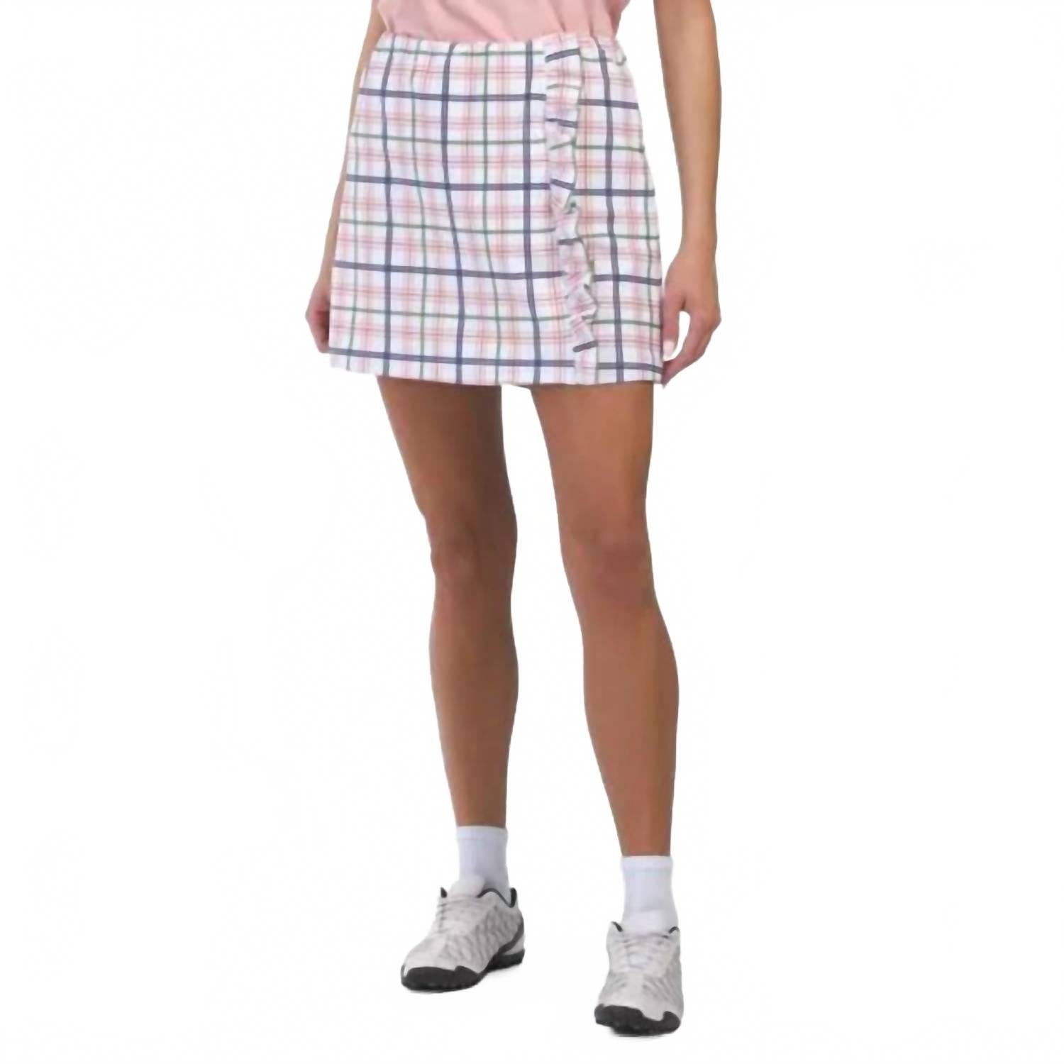 SMITH & QUINN Шорты-юбка Blair Stretch Resort в розовую клетку
SMITH & QUINN Шорты-юбка Blair Stretch Resort в розовую клетку