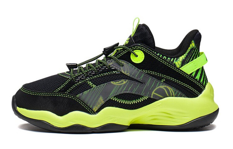 Детские баскетбольные кроссовки GS Mid-top черные/флуоресцентные нежно-зеленые/флуоресцентные ярко-зеленые Lining Young
Детские баскетбольные кроссовки GS Mid-top черные/флуоресцентные нежно-зеленые/флуоресцентные ярко-зеленые Lining Young