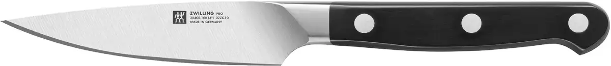 Нож для очистки овощей Zwilling "Профи", (1 шт.), (нож для гарнира), длина лезвия 10 см Общая длина 21 см, Длина лезвия 10 см., черный
Нож для очистки овощей Zwilling "Профи", (1 шт.), (нож для гарнира), длина лезвия 10 см Общая длина 21 см, Длина лезвия 10 см., черный