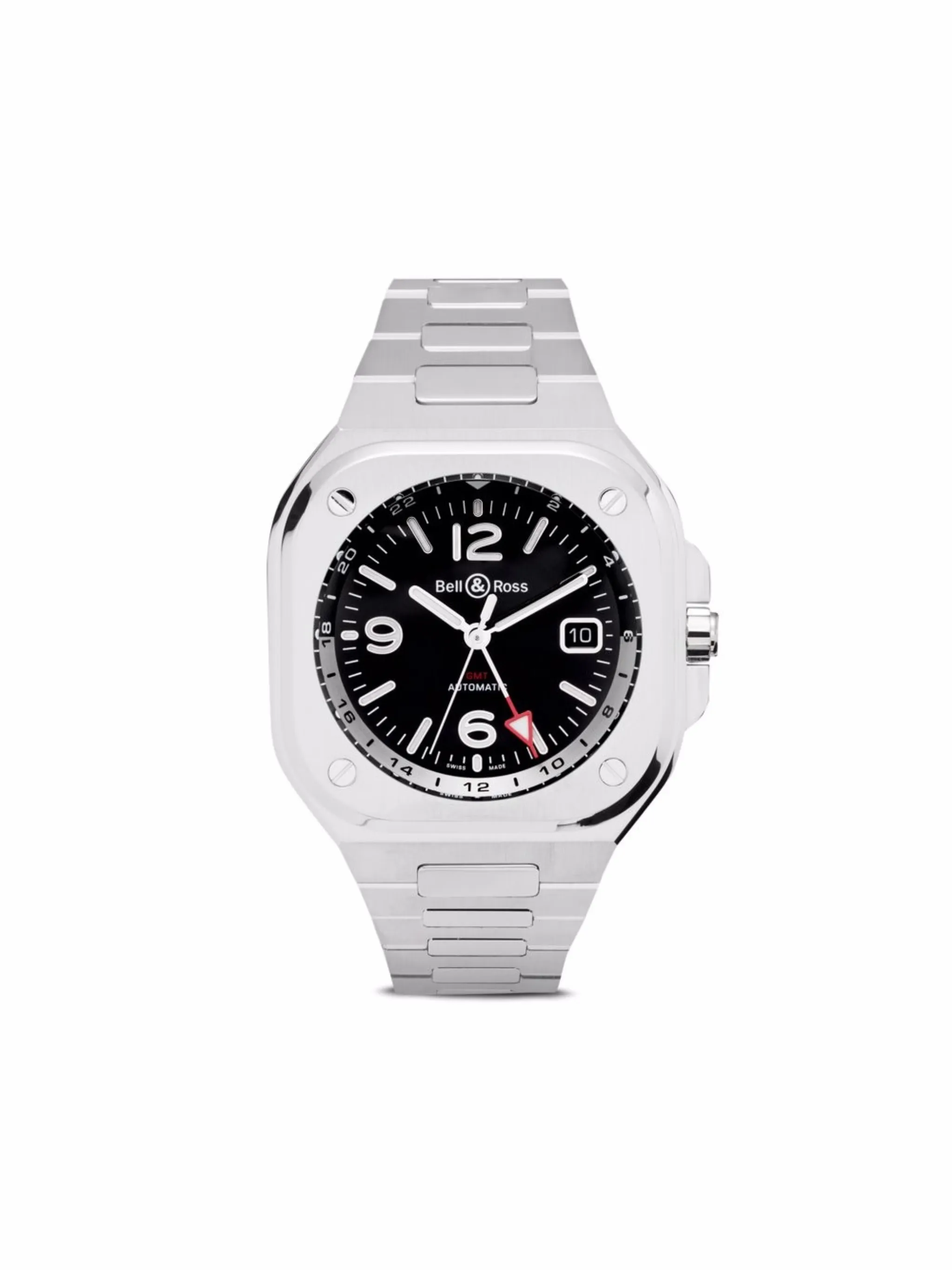 Наручные часы BR-05 GMT 41 мм Bell & Ross, черный
Наручные часы BR-05 GMT 41 мм Bell & Ross, черный