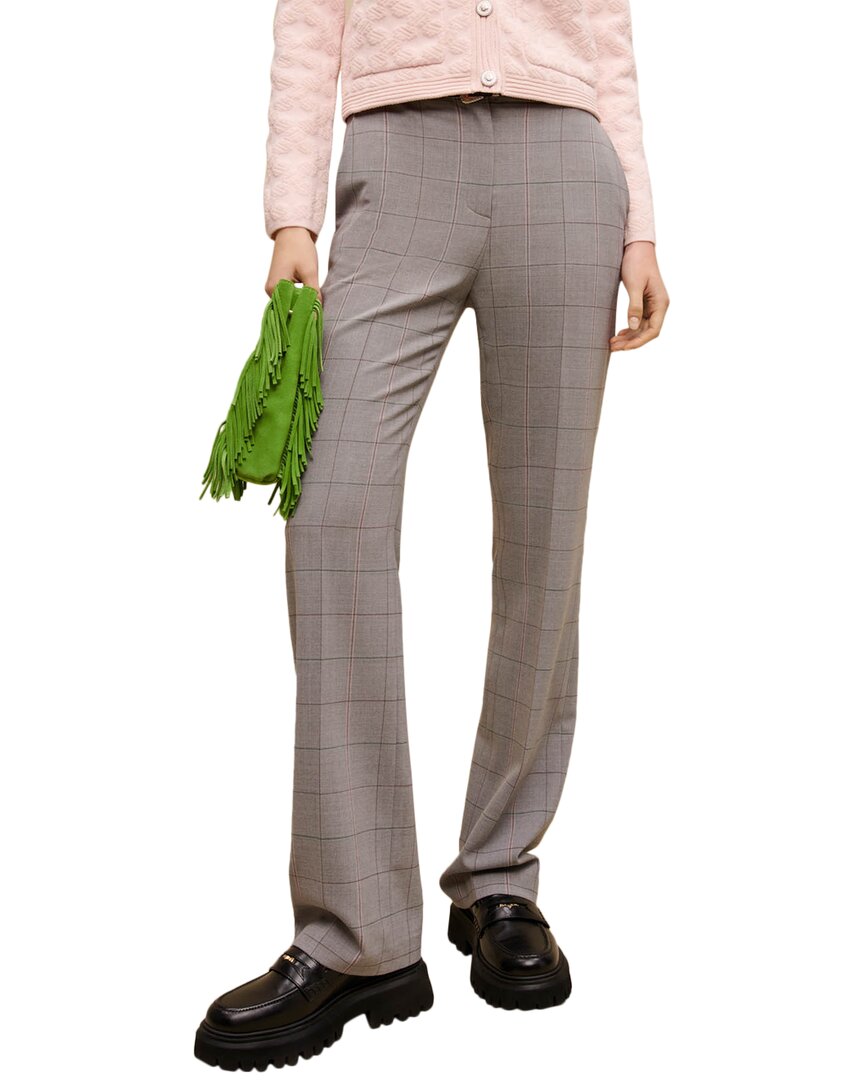 Брюки Maje Parreau из смесовой шерсти, серый
Брюки Maje Parreau из смесовой шерсти, серый