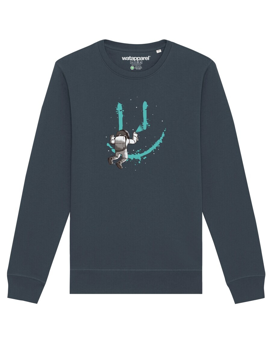 Свитер Watapparel Sweatshirt Graffiti Astronaut, антрацит 
Свитер Watapparel Sweatshirt Graffiti Astronaut, антрацит