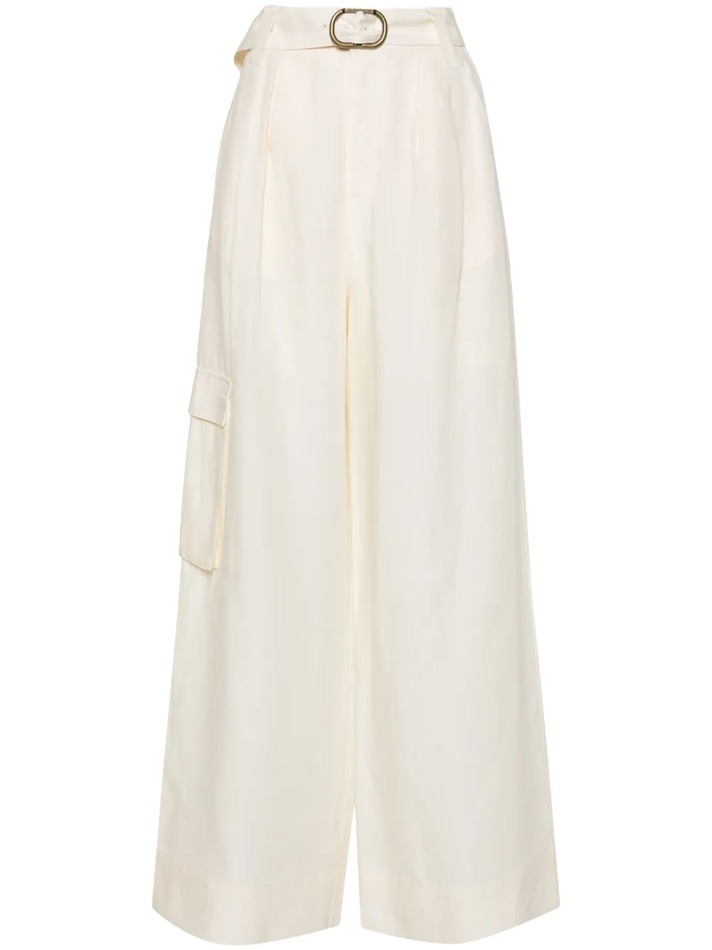 Широкие брюки с поясом TWINSET, нейтральный
Широкие брюки с поясом TWINSET, нейтральный