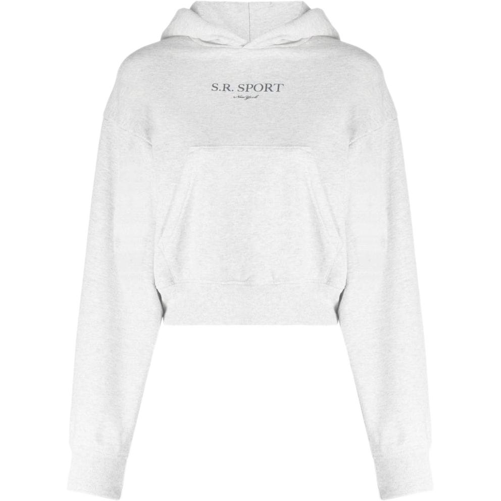 Худи с принтом-слоганом и эффектом меланж SPORTY & RICH, серо-белый
Худи с принтом-слоганом и эффектом меланж SPORTY & RICH, серо-белый