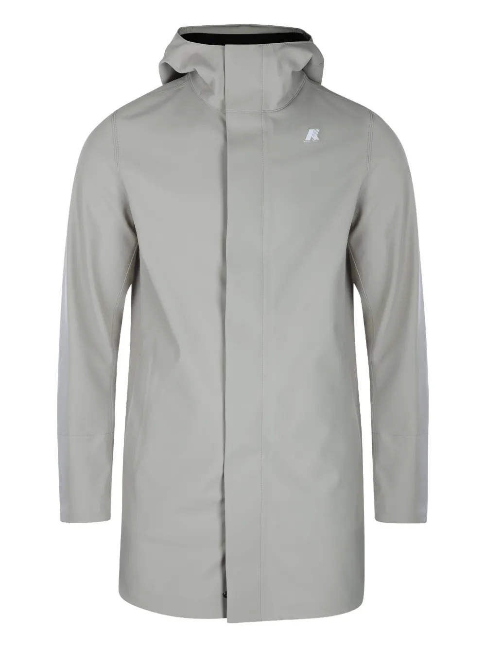 Удлиненная куртка с капюшоном K-Way, нейтральный
Удлиненная куртка с капюшоном K-Way, нейтральный