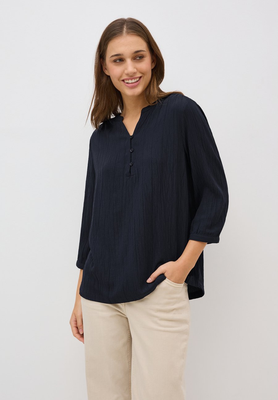 Блуза Cecil IN UNIFARBE, Blau/Dark Blue
Блуза Cecil IN UNIFARBE, Blau/Dark Blue