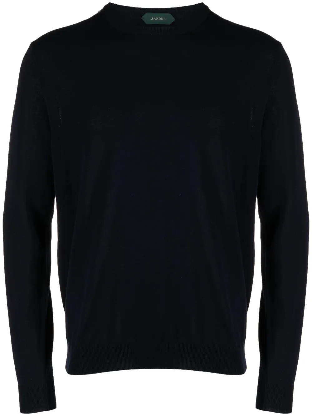 Джемпер с круглым вырезом Zanone, синий
Джемпер с круглым вырезом Zanone, синий