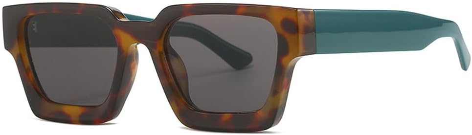 Модные женские квадратные солнцезащитные очки с прозрачными градиентными линзами в стиле ретро, мужские солнцезащитные очки UV400 с леопардовым принтом WNCKSQ, Leopard Green Grey
Модные женские квадратные солнцезащитные очки с прозрачными градиентными линзами в стиле ретро, мужские солнцезащитные очки UV400 с леопардовым принтом WNCKSQ, Leopard Green Grey