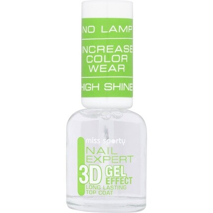 Верхнее покрытие 3D-гель-блеск 8 мл, Miss Sporty
Верхнее покрытие 3D-гель-блеск 8 мл, Miss Sporty