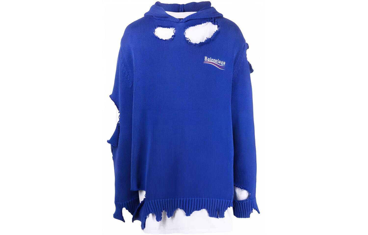 Свитер унисекс Balenciaga, синий
Свитер унисекс Balenciaga, синий
