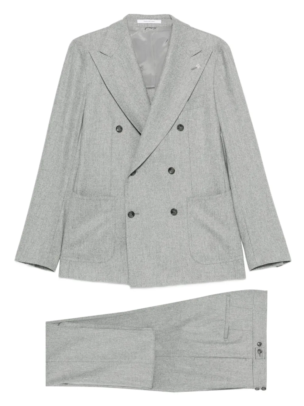 Двубортный костюм Tagliatore, серый
Двубортный костюм Tagliatore, серый