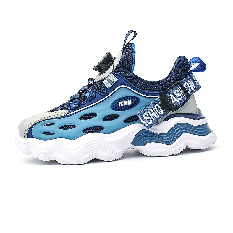 Баскетбольные кроссовки с противоскользящей амортизацией и отскоком для детей FCMM, синий
Баскетбольные кроссовки с противоскользящей амортизацией и отскоком для детей FCMM, синий