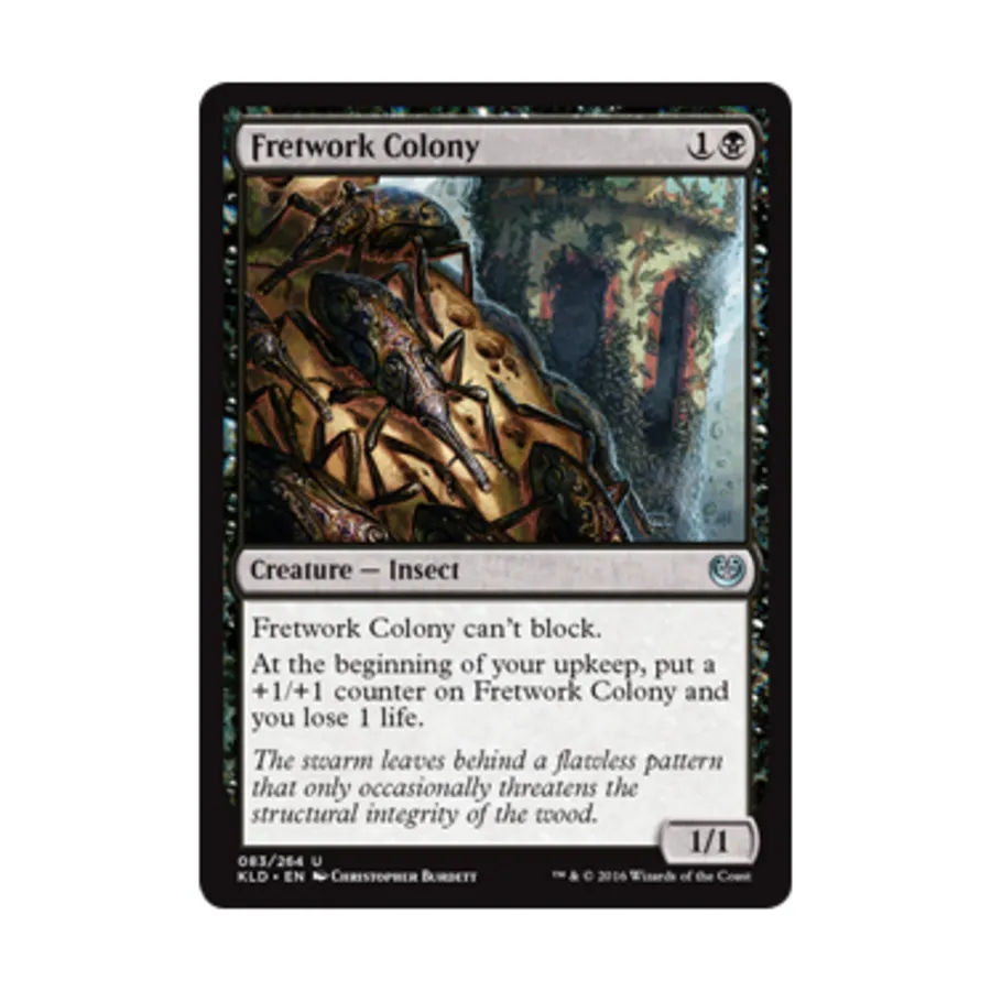 CCG Резная колония (U), MTG - Kaladesh 
CCG Резная колония (U), MTG - Kaladesh