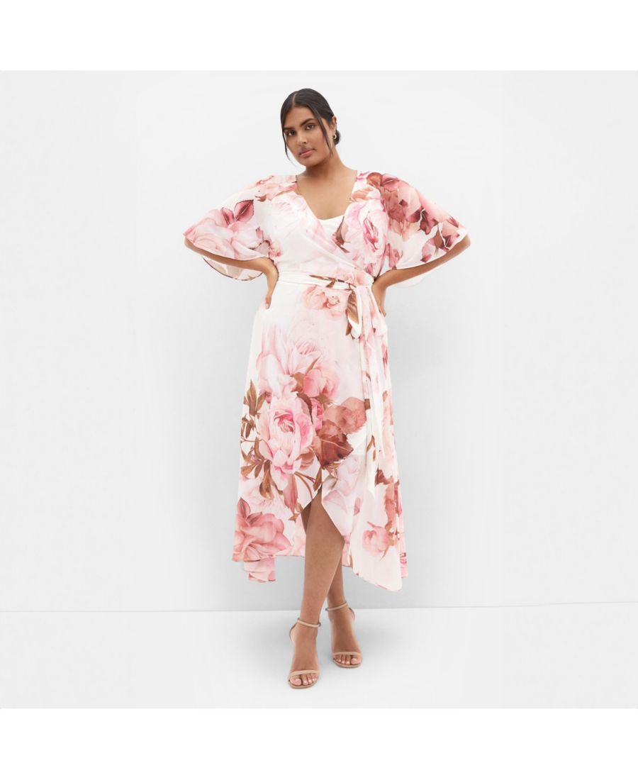 Платье больших размеров с принтом Lovers Lane CITY CHIC, Sunlit petals
Платье больших размеров с принтом Lovers Lane CITY CHIC, Sunlit petals